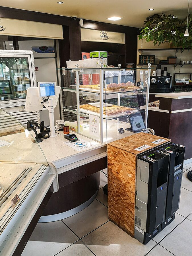 Installation Caisse Enregistreuse Boulangerie