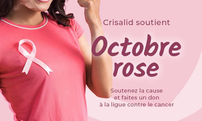 Crisalid soutient octobre rose